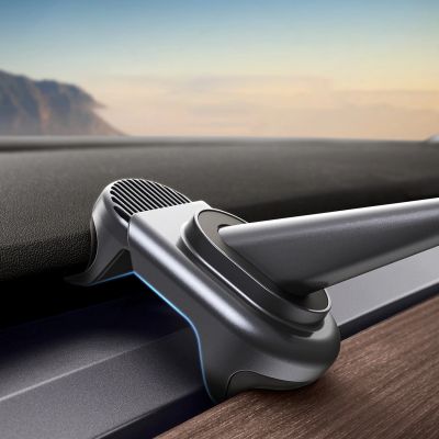 17. Elektroautohalterung mit Solarpanel für Tesla Model 3 / Y Baseus T-Space - Schwarz