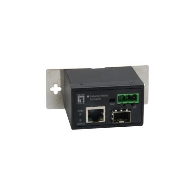2. LevelOne IEC-4000 Netzwerk-Konverter 100 Mbit/s Schwarz