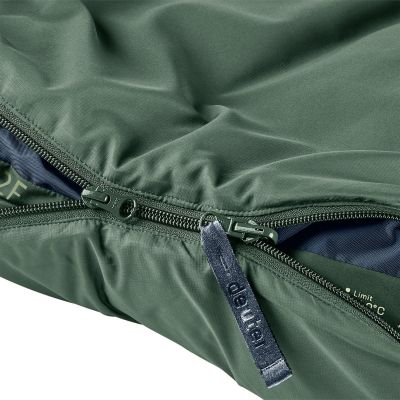 4. Deuter Orbit EL 0C/32F Mumienschlafsack für Erwachsene, Material: Polyethylensulfon (PES), Ripstop, Grün