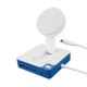 3. Hyper HyperDrive Flex MagCharge USB-C Hub, Weiß/Blau