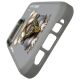 6. Nimmy Glasses Cool Dog Case für iPhone 16 Pro Max - Grau