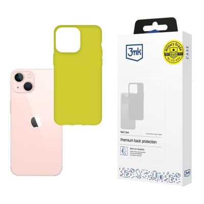 Hülle für iPhone 14 aus der 3mk Matt Case Serie - Limettengrün