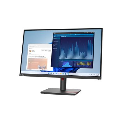 8. Lenovo ThinkVision T27p-30 LED-Monitor, 68,6 cm (27 Zoll), 3840 x 2160 Pixel, 4K Ultra HD, Schwarz
