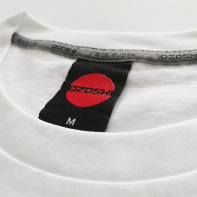 3. Ozoshi Isao M weißes T-Shirt Tsh O20TS005