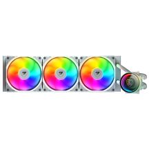 COUGAR DISS A LIQUIDO COUGAR 3MPSD360W POSEIDON ELITE ARGB 360 WHITE 392x121x27mm SKT 115x-1200-1700-1366-AM5-AM4-FM2-FM1-AM3 ARGB