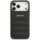 3. Mercedes AMG Lederhülle mit geprägtem Logo für iPhone 18 Pro Max / 17 Pro Max – Schwarz