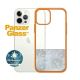 5. PanzerGlass ClearCase Hülle für iPhone 12 / 12 Pro - transparent orange