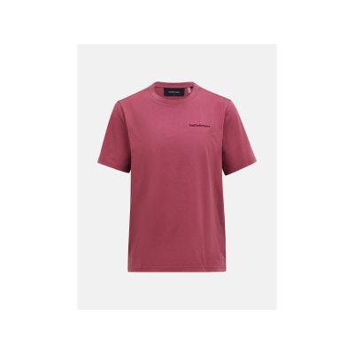 PEAK PERFORMANCE M Original Small Logo T-Shirt rot