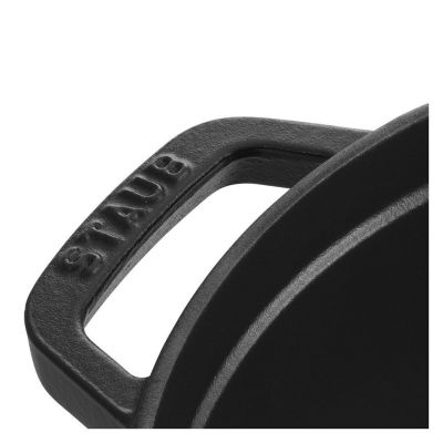 5. Staub Runder Gusseisentopf – 3,8 l, Schwarz