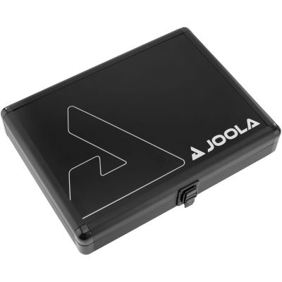 12. Joola Aluminium Laser Schwarz – Schutzhülle für Tischtennisschläger und 3 Bälle