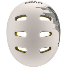 UVEX Kid 4 Style MIPS Kinderfahrradhelm, Schmutzig Warmgrau
