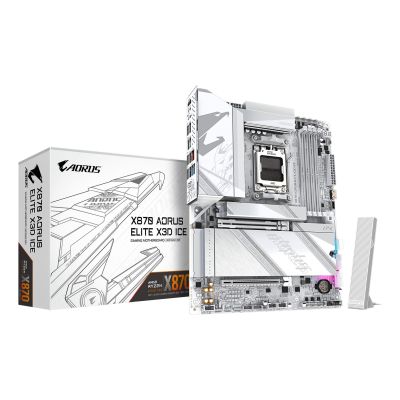 2. GIGABYTE X870 AORUS ELITE X3D ICE AMD X870 Sockel AM5 ATX