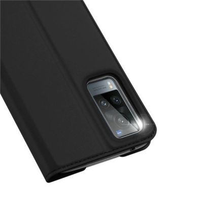 2. Dux Ducis Skin Pro Holsterhülle mit Klappe Vivo X60 schwarz