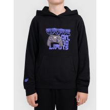 Jungen-Kapuzenpullover mit Aufdruck 4F 4FJWAW26TSWSM2690-20S