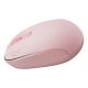 6. Kabellose Maus Baseus F01B 2,4 GHz + Bluetooth 3.0 + 5.0 – rosa