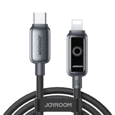 Joyroom S-A55 StarFlight 30W USB-C - Lightning Kabel 1,2 m - schwarz