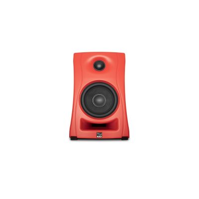 17. KALI AUDIOLP-UNF-R – Paar Bluetooth-Monitorlautsprecher. Multimedia-Lautsprecher, rot.