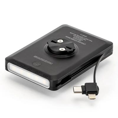 9. Rockbros JP008 Fahrrad-Frontlicht für Theke mit Powerbank 5000mAh 150lm IPX6 - schwarz