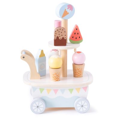4. PROMIS TROLLEY, HOLZ-EISCREME-PARTY FÜR KINDER LD04
