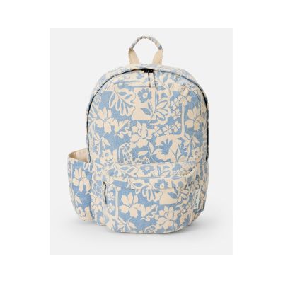 3. RIP CURL Damenrucksack aus Canvas-Mix, 18 l, blau