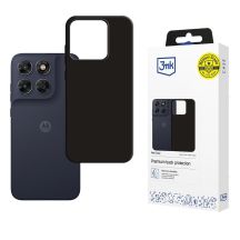 3mk Matt Case für Motorola Moto G87 - Schwarz