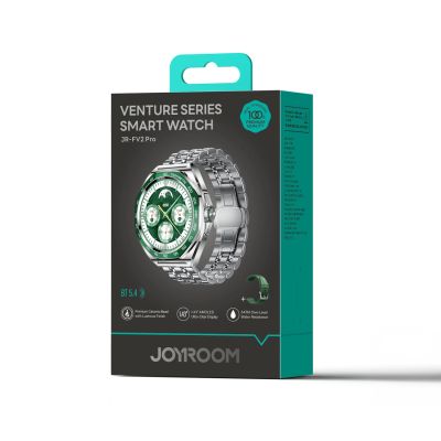 6. Joyroom Venture Series JR-FV2 Pro AMOLED 1,43" 5 ATM Smartwatch mit Anruffunktion - Silber