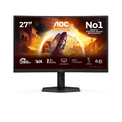 32. AOC 27" G4 C27G4ZXU Computermonitor, 68,6 cm, 1920 x 1080 Pixel, Full HD, LED, Schwarz