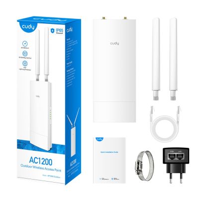 11. CUDY AP1200 Access Point für den Außenbereich