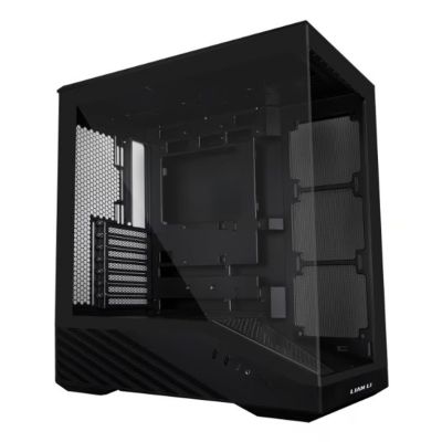 10. Lian Li Vector V100 PC-Gehäuse, Midi-Tower, ATX, RGB, gehärtetes Glas