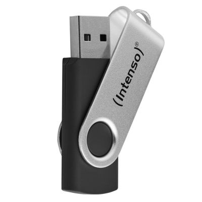 Intenso USB 256 GB OFFICE LINE 3.2 Gen1 Silber-Schwarz USB-Stick USB Typ-A 3.2 Gen 1 (3.1 Gen 1) Schwarz, Silber
