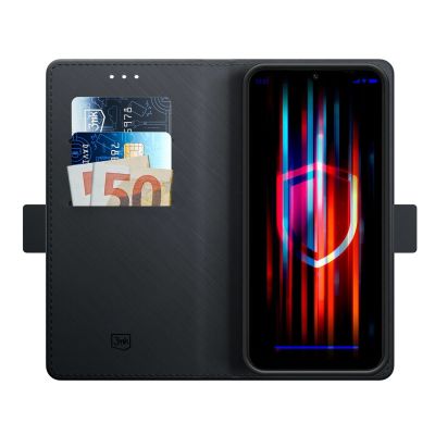 13. 3mk Wallet Case für Samsung Galaxy A16 – Schwarz