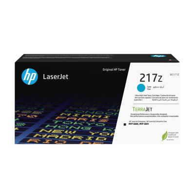 14. HP Original 217Z Ultra High Yield Cyan Tonerkartusche