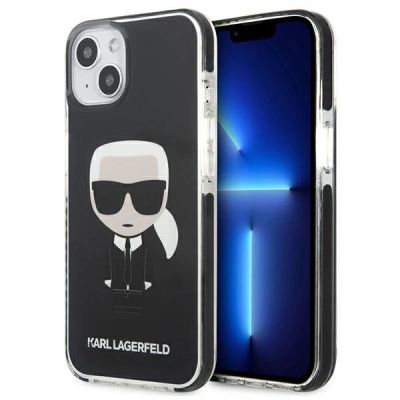 Karl Lagerfeld Iconik Karl Case für iPhone 13 mini - Schwarz