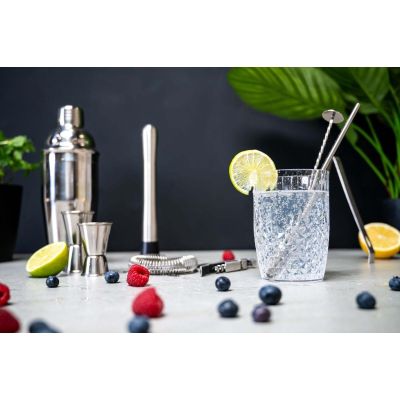 20. BARTENDER-SET 14-TEILIG GETRÄNKSHAKER ALPINA ZUNGE