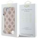 8. Guess Peony Script Logo MagSafe iPhone 16e Hülle - Braun