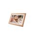 4. Denver PFF-1040LW Digitaler Bilderrahmen, Holz, 25,6 cm (10,1 Zoll), Touchscreen, WLAN