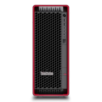 3. Lenovo ThinkStation Workstation mit AMD Ryzen Threadripper PRO 7945WX Prozessor, 64 GB DDR5 RDIMM Arbeitsspeicher, 1000 GB Festplatte und englischer Tastatur, ohne optisches Laufwerk
