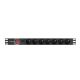 2. Lanberg PDU-07E-0200-BK Steckdosenleiste (16 A; 2 m; schwarz)