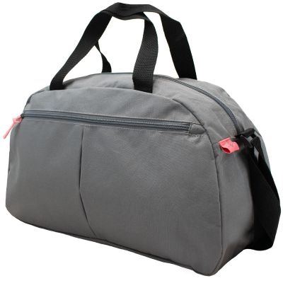 Sporttasche A3050 grau-schwarz SEMI LINE