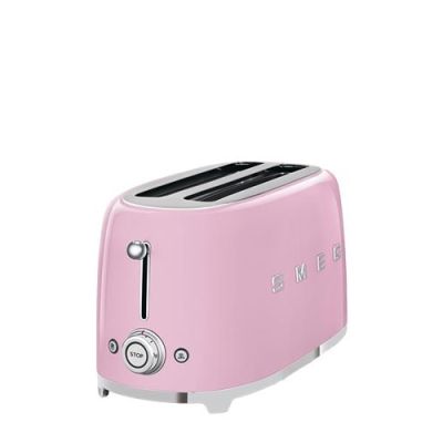 7. Smeg TSF02PKEU 4-Scheiben-Toaster rosa