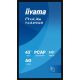 4. IIYAMA Monitor 108 cm (42,5") T4329AS-B1AG 16:9 M-Touch 2x HDMI + USB-C