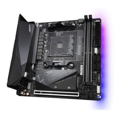 10. Gigabyte B550I AORUS PRO AX Mainboard AMD B550 AM4 Sockel Mini-ITX