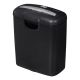4. Activejet ASH-0601S Aktenvernichter, P-2, 10 l, 6 mm Streifen, 6 Blatt, schwarz.