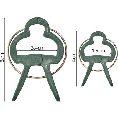 2. PFLANZENKLEMMEN 20 STÜCK PROGARDEN
