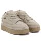 3. Big Star UU274187 Wasserdichte beige Plateau-Schneestiefel für Damen