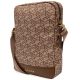 2. Guess Bag GUTB10HGCFSEW 10" braun/braune GCube Stripe Tablet-Tasche