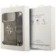 9. Guess 4G Big 4G Classic Logo Big Strap Metal Buttons Hülle für iPhone 18 Pro / 17 Pro – braun