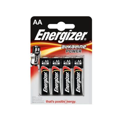 LR06 AA ENERGIZER Batterien, Blisterpackung mit 4 Stück