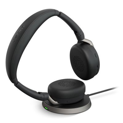 8. Jabra Evolve2 65 Flex UC Stereo Link380a Over-Ear-Kopfhörer