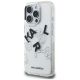 2. Karl Lagerfeld IML Sketched Graphic Case für iPhone 16 Pro – Transparent